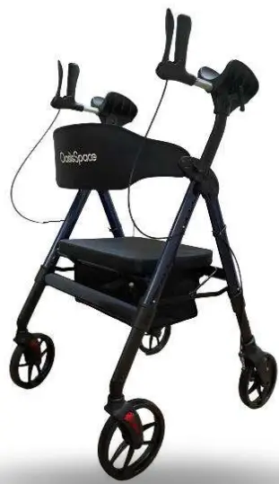 OasisSpace OS- KLD-9261 Heavy Duty Upright Walker for 450 lb-fig1
