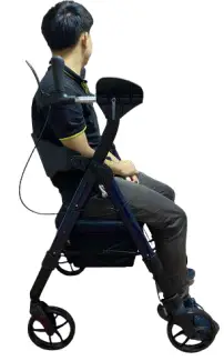 OasisSpace OS- KLD-9261 Heavy Duty Upright Walker for 450 lb-fig10