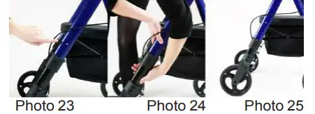 OasisSpace OS- KLD-9261 Heavy Duty Upright Walker for 450 lb-fig13