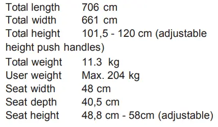 OasisSpace OS- KLD-9261 Heavy Duty Upright Walker for 450 lb-fig5