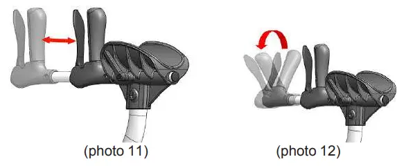 OasisSpace OS- KLD-9261 Heavy Duty Upright Walker for 450 lb-fig8