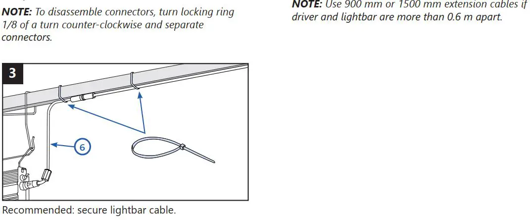 FIG 20 Connect the Driver Output to Light Module Align