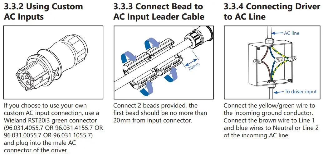 FIG 23 Connect the Driver Input