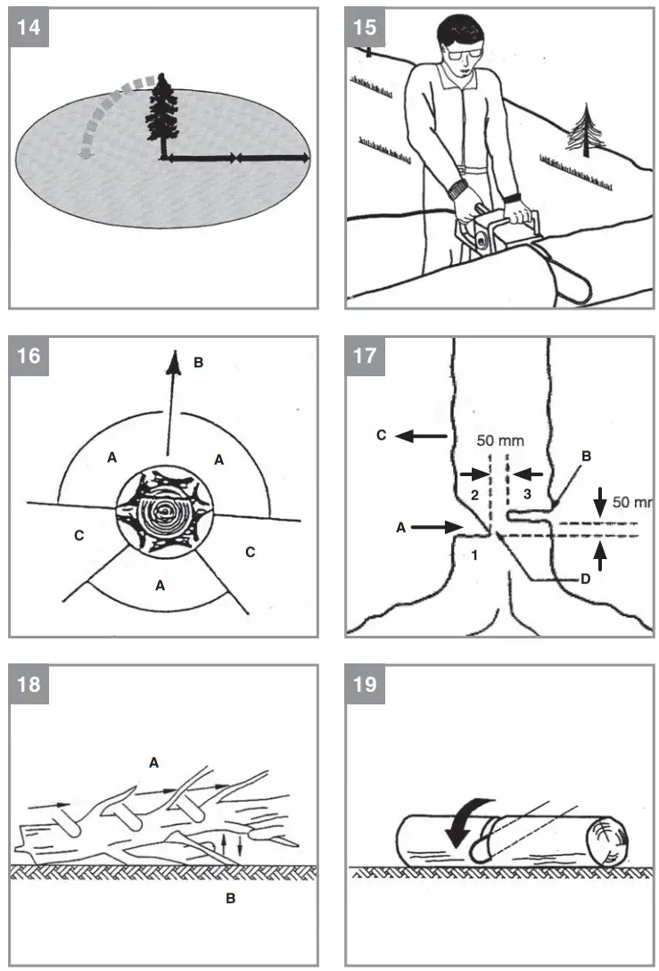 Einhell GP LC 36 Cordless Chainsaw - 3