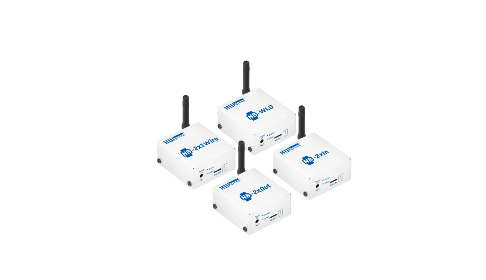 Hw-group Nb-2x1wire Temperature And Humidity Monitoring Device User Manual
