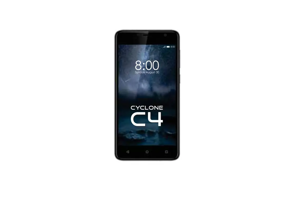 Alliance C4 Smartphone User Manual