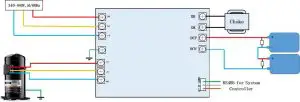 FIG 13 Wire Diagram For EVD1360B-D1-xxx (3PH)