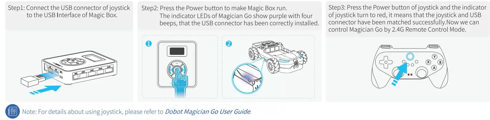 DOBOT Magician Go Desktop Robot User Guide - Remote Control Mode