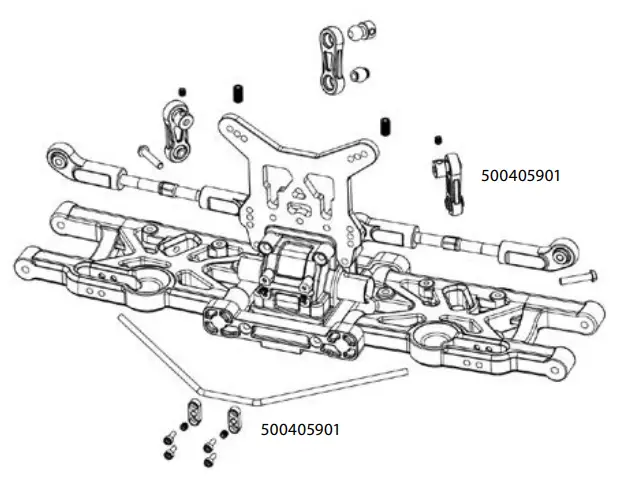 CARSON 500409063 2.4 GHz 1 8 4S Brushless King of Dirt Buggy - 11