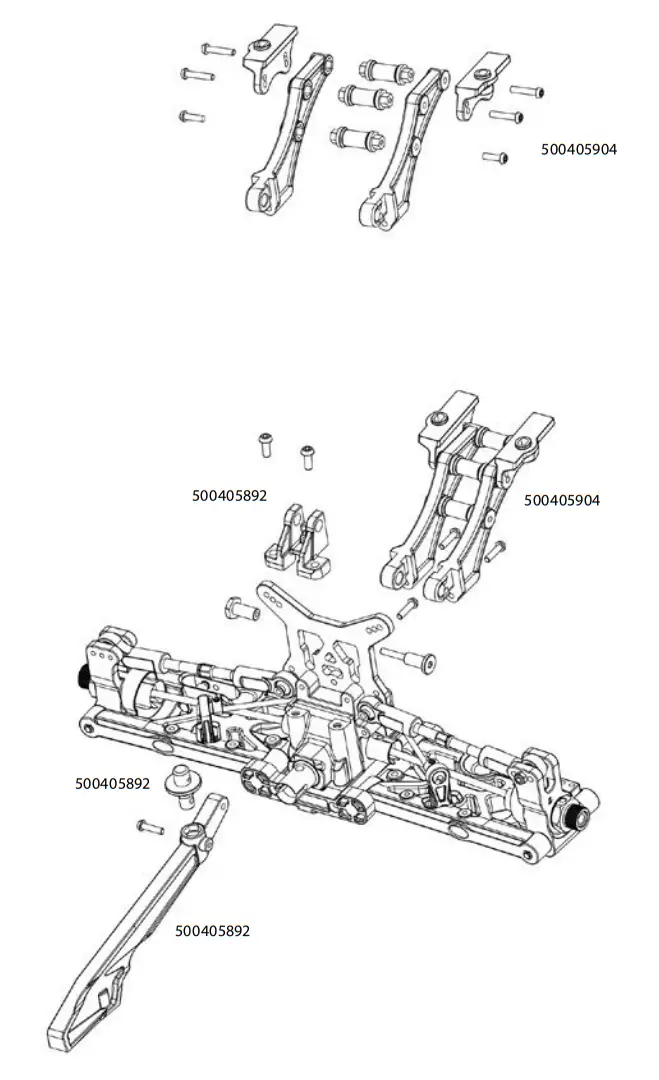 CARSON 500409063 2.4 GHz 1 8 4S Brushless King of Dirt Buggy - 13
