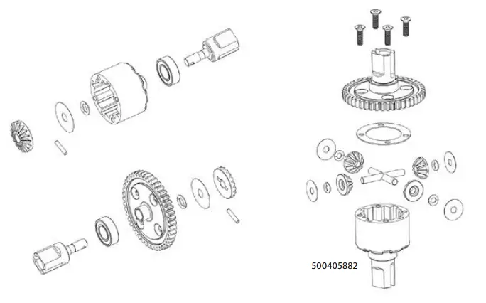 CARSON 500409063 2.4 GHz 1 8 4S Brushless King of Dirt Buggy - 2