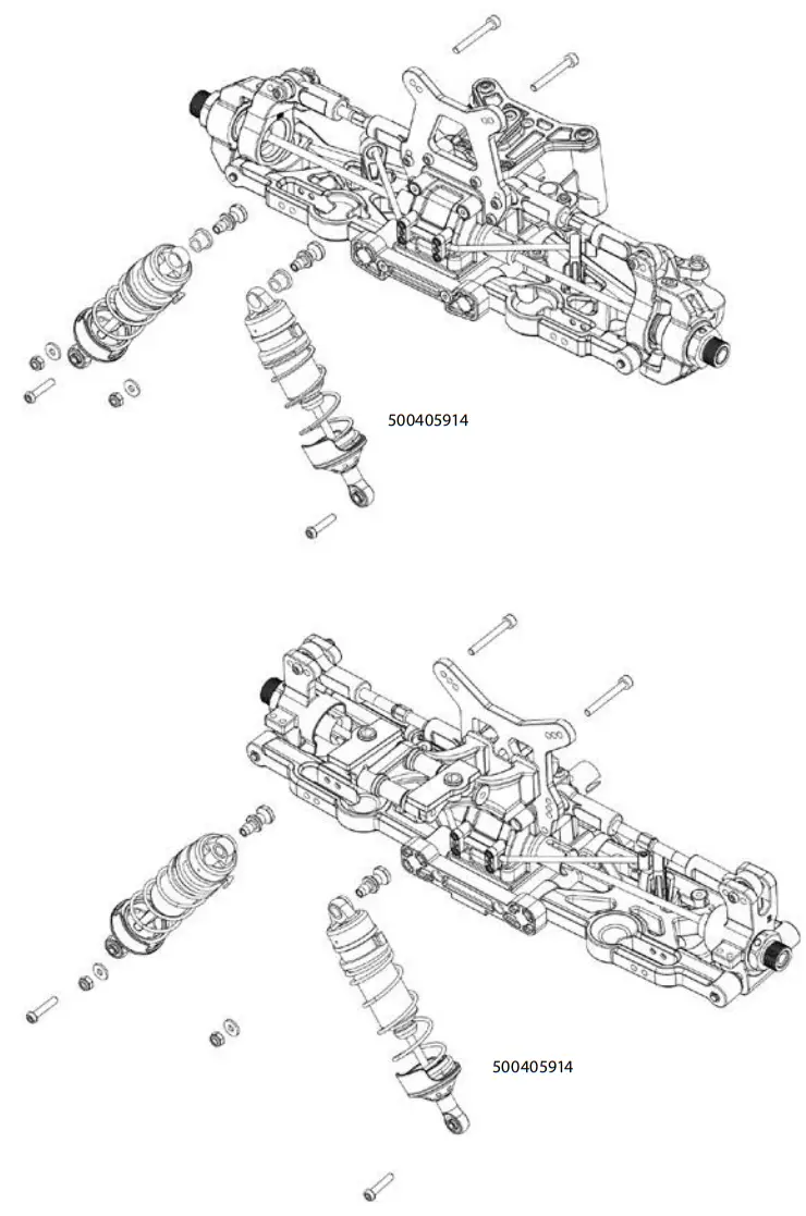 CARSON 500409063 2.4 GHz 1 8 4S Brushless King of Dirt Buggy - 20