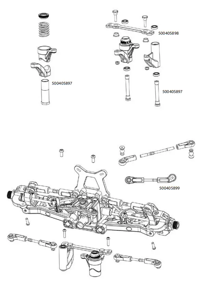 CARSON 500409063 2.4 GHz 1 8 4S Brushless King of Dirt Buggy - 7