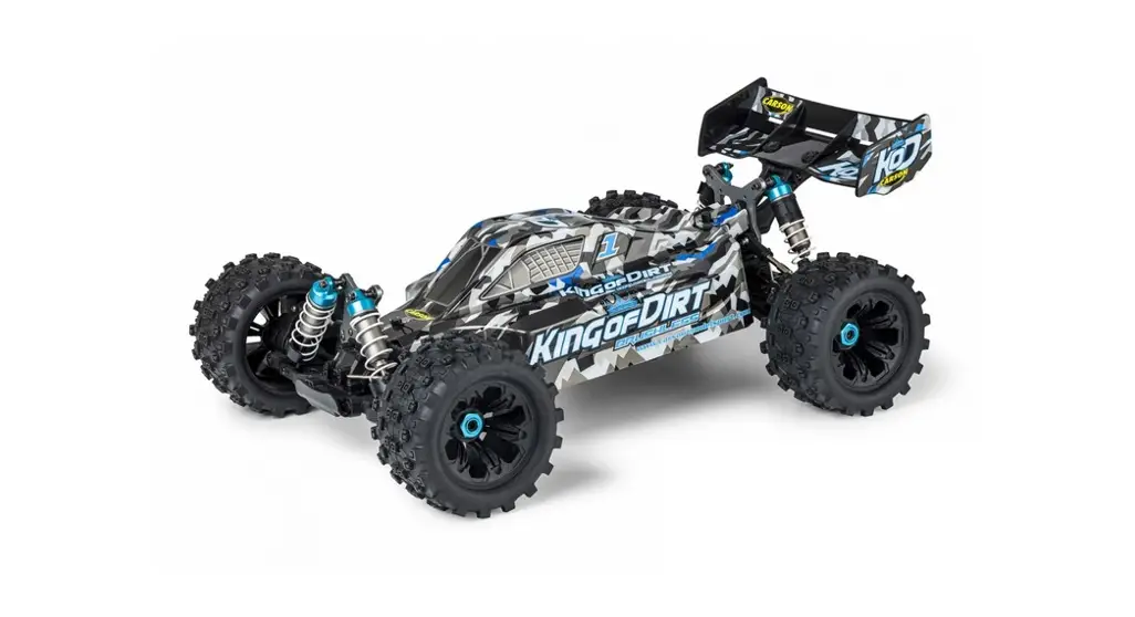 Carson 500409063 2.4 Ghz 1 8 4s Brushless King Of Dirt Buggy Instruction Manual