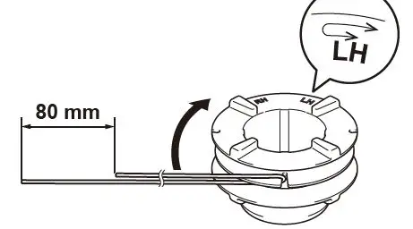 makita DUR192L Cordless Grass Trimmer 32