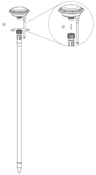 XAG XRTK4 RTK Rover or Portable Base - Assembling the Rover