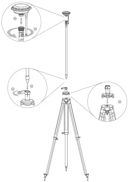 XAG XRTK4 RTK Rover or Portable Base - Getting to Know the Portable Base 2