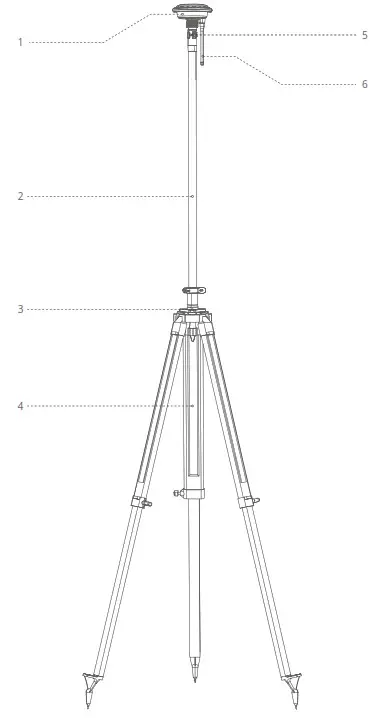 XAG XRTK4 RTK Rover or Portable Base - Getting to Know the Portable Base