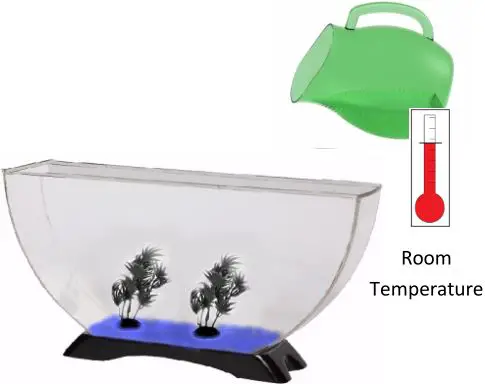 Koller Aquarium -Allow water temperature in fish