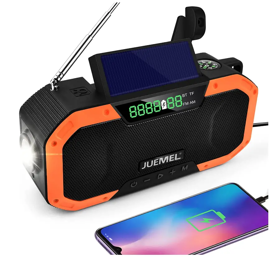 Emergency-NOA--Weather-Radio-5000mAh-Bluetooth-Speaker-Waterproof-JUEMEL -Hand-Crank0-AM-FM-Radio-imgg