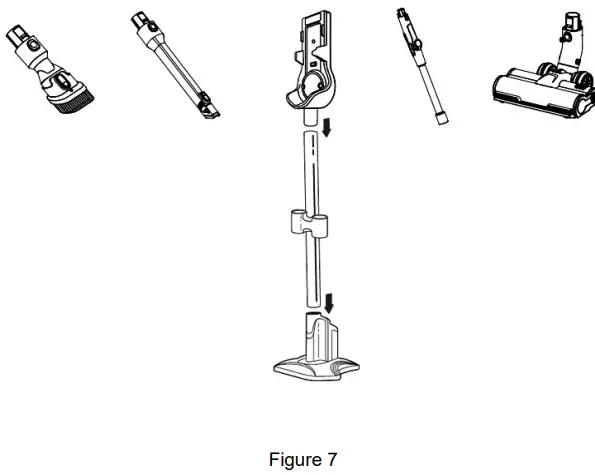 schneider SCVC23400FB FLEX STICK VACUUM CLEANER-fig11