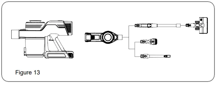 schneider SCVC23400FB FLEX STICK VACUUM CLEANER-fig15