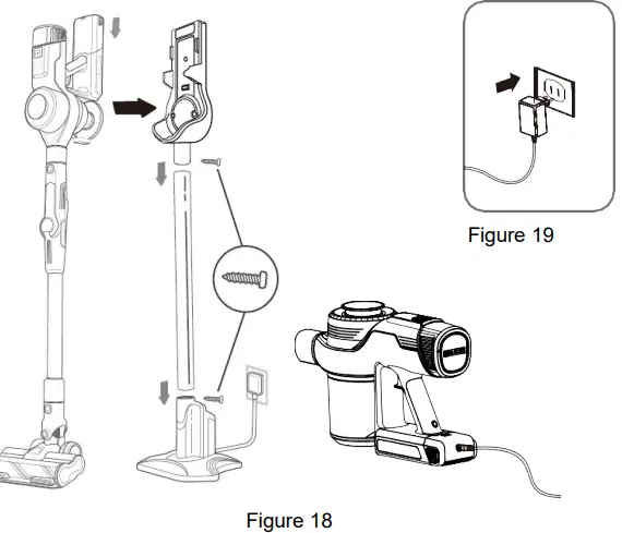 schneider SCVC23400FB FLEX STICK VACUUM CLEANER-fig19