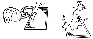 Clean the air cleaner 