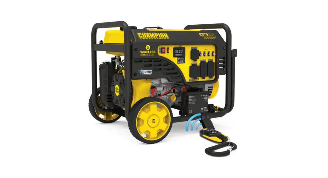 Champion 201158 7500w Wireless Start Generator User Guide