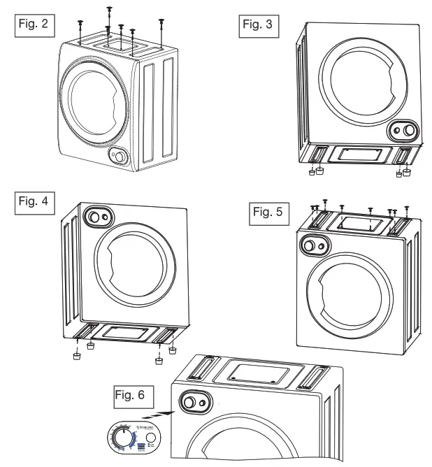 INALTO VENTED CLOTHES DRYER 4.5KG CAPACITY - fig8