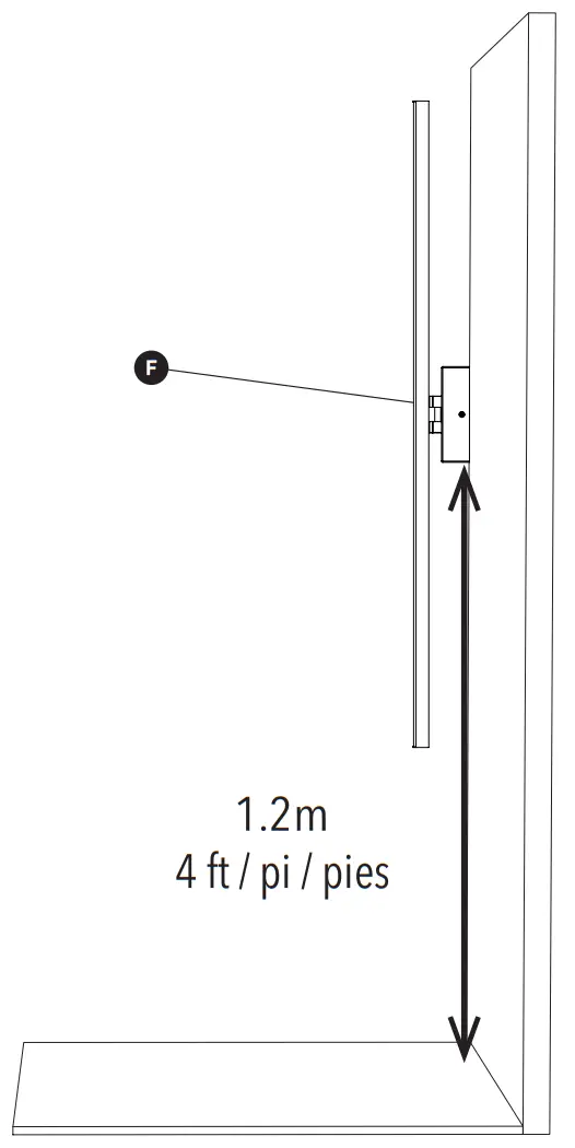 artika 36OUT DLC BLJ Delta 36 LED Wall light - fig2