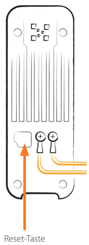 Gigaset Smart Doorbell -Reset to the default settings