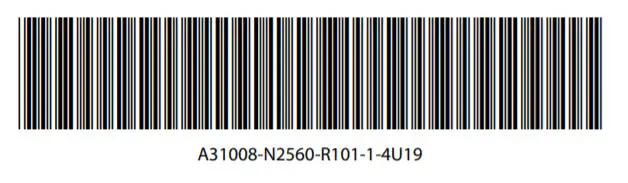 Gigaset Smart Doorbell -bar code