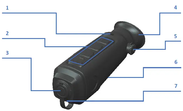 Ork Hunter OH 25 Infrared Thermal Imaging Telescope 01