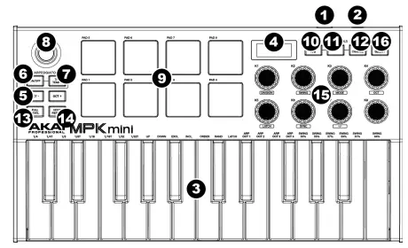 AKAI PROFESSIONAL MPKMINIMK3 MPK Mini MKIII 25-Key MIDI Controller-fig2