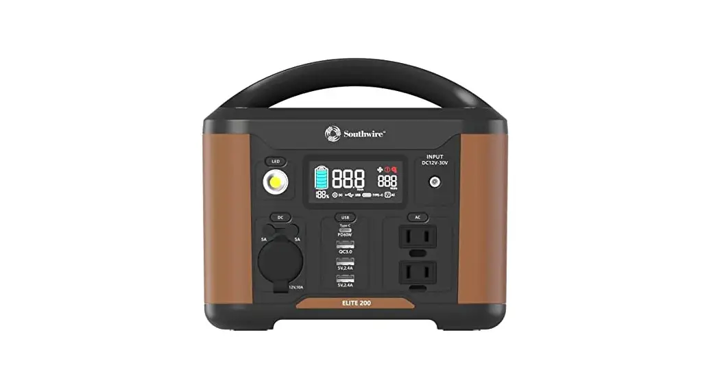 Southwire 53250 Elite 200 Series Portable Power Station Instruction Manual Southwire 53250 Elite 200 Series Portable Power Station Instruction Manual