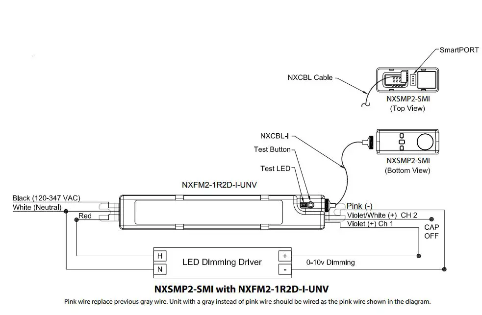 Hli Solutions NXSMP2 Series Slide Mount Sensors Instruction Manual - WIRING DIAGRAM