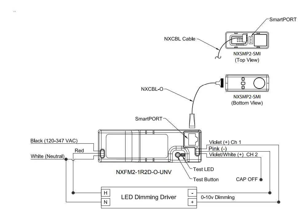 Hli Solutions NXSMP2 Series Slide Mount Sensors Instruction Manual - WIRING DIAGRAM
