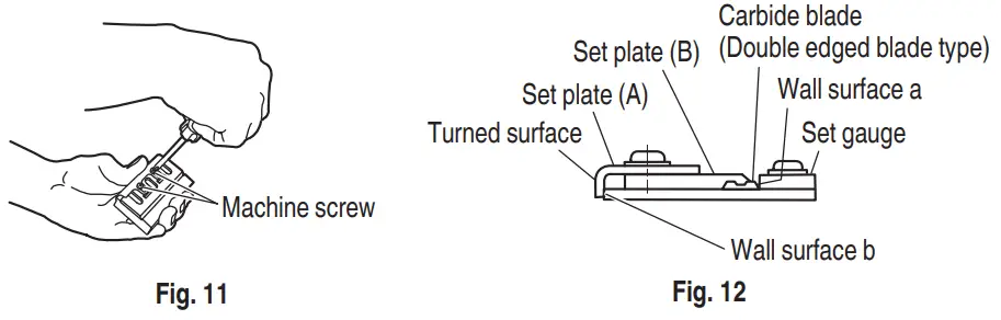 HIKOKI P20SB Portable Electric Planer - fig 10