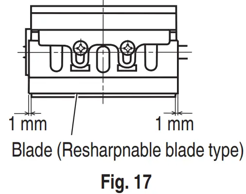 HIKOKI P20SB Portable Electric Planer - fig 13