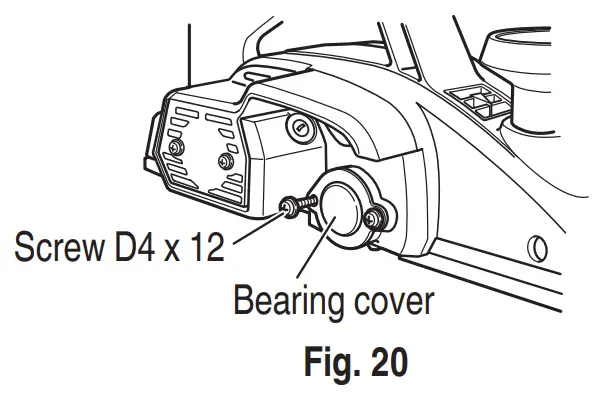 HIKOKI P20SB Portable Electric Planer - fig 16