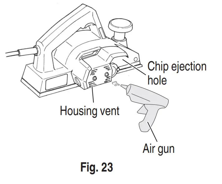 HIKOKI P20SB Portable Electric Planer - fig 19