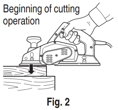 HIKOKI P20SB Portable Electric Planer - fig 2
