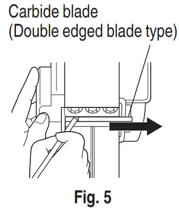 HIKOKI P20SB Portable Electric Planer - fig 5