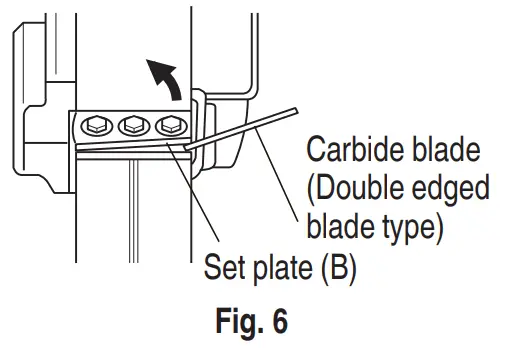 HIKOKI P20SB Portable Electric Planer - fig 6