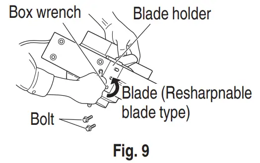 HIKOKI P20SB Portable Electric Planer - fig 8
