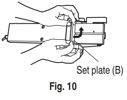 HIKOKI P20SB Portable Electric Planer - fig 9
