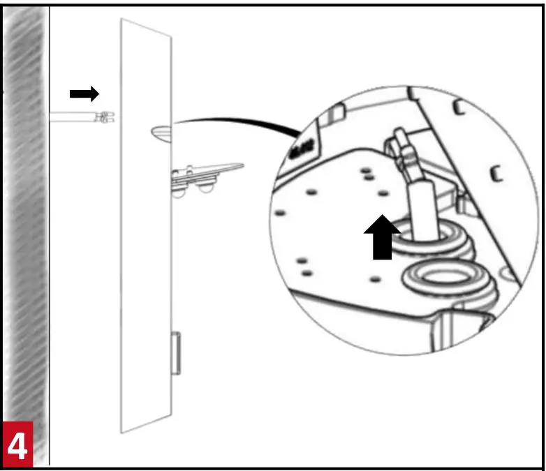 resistex 850703 Komet ASYM 2165lm HF PRE BL 4000K 25W LED Porthole HF Detection - Figure 4