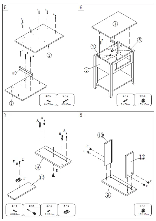 GYMAX-GYM07433-Espresso-Storage-Drawer-Cabinet-fig-3