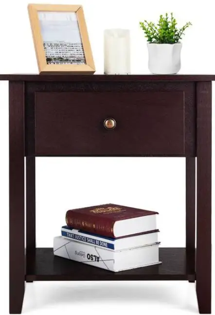 GYMAX-GYM07433-Espresso-Storage-Drawer-Cabinet-product